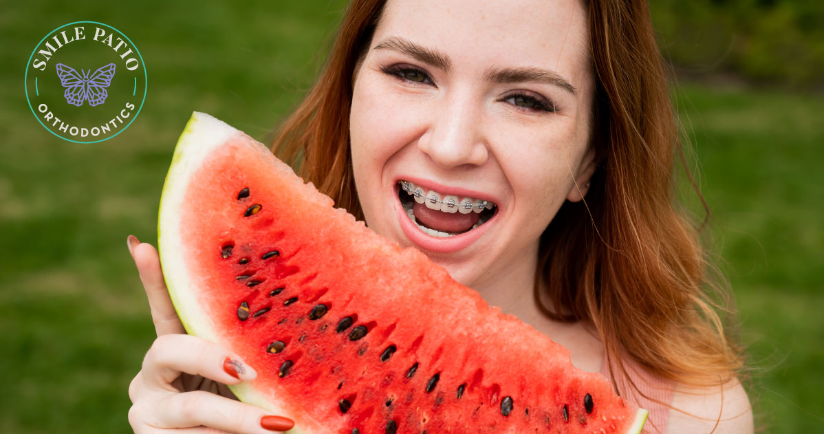 Figure out what foods are safe to eat during your treatment with braces.